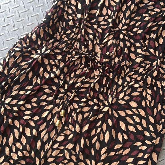 Venus maxi dress with tassel belt tube top style boho printed spring classic - Picture 3 of 4